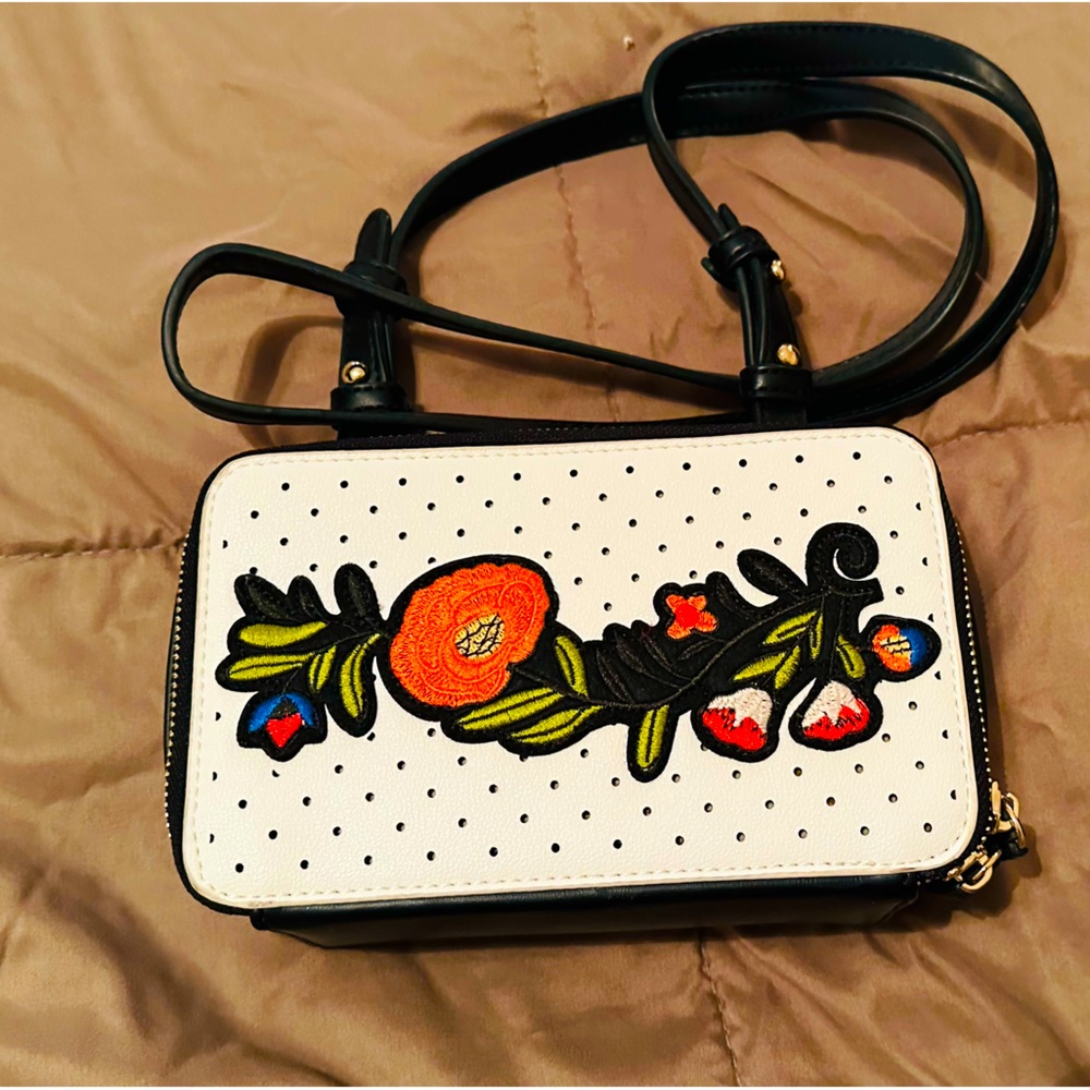 Unique Floral Embroidered crossbody
